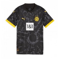 Dámy Fotbalový dres Borussia Dortmund 2023-24 Venkovní Krátký Rukáv